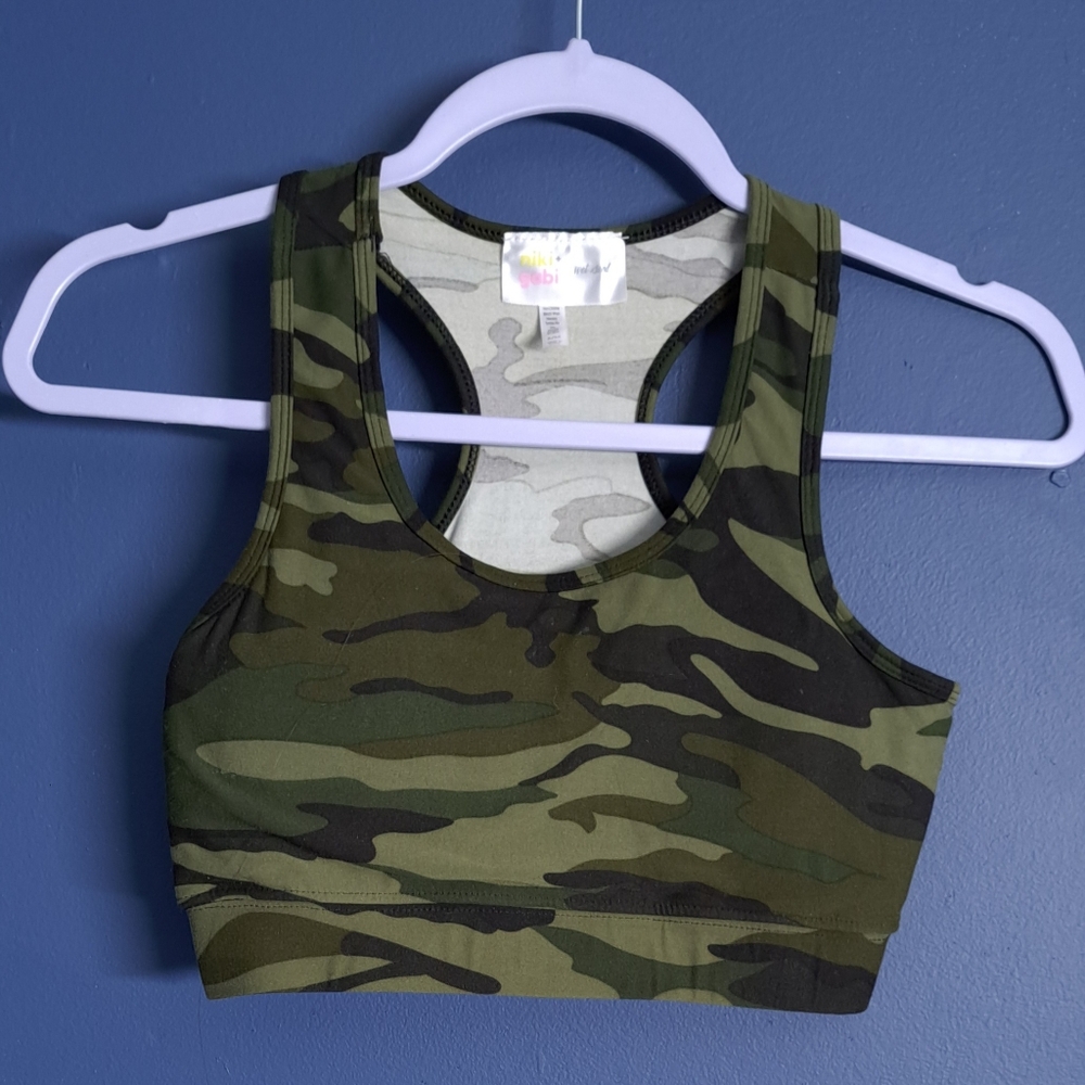 Camouflage Sports Bra